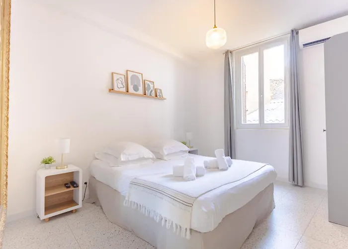 Bright Apartment Renovated In Center Of Old Antibes * אנטיב